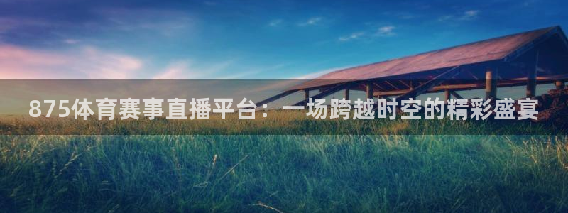 875体育赛事直播平台：一场跨越时空的精彩盛宴