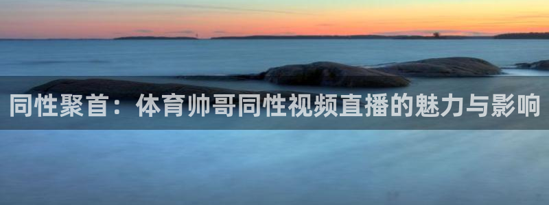 同性聚首：体育帅哥同性视频直播的魅力与影响